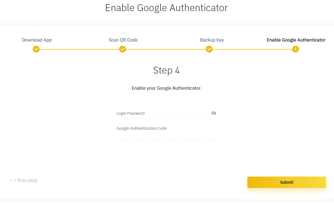 Enable Google Authenticatior